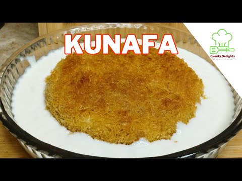 How to Make Stretchy Cheese Kunafa at Home | Homemade Kunafa Recipe