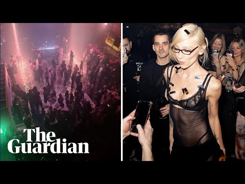 Russian stars' semi-naked party sparks wartime backlash