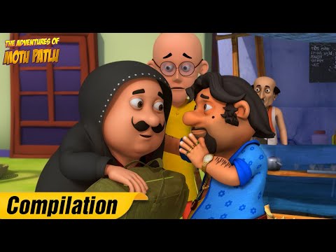 New Compilation | 53 | Hindi Cartoon | Motu Patlu | S09 | 