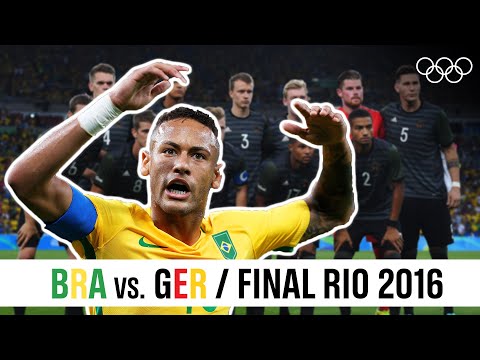 ?? Brazil vs. ?? Germany - Men's ⚽ Football Final Rio 2016!