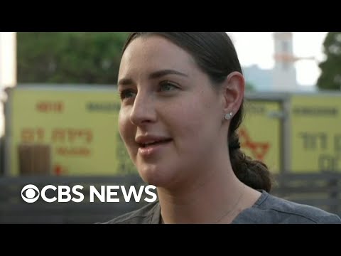 American medic on vacation volunteers at Israeli hospital