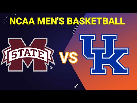 Mississippi State vs Kentucky | 2023 NCAA MEN'S BASKETBALL LIVE SCORE