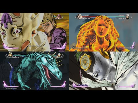 All transformations - Jojo's Bizarre Adventure All star Battle R