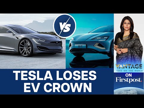 China's BYD Set to Overtake Tesla's Electric Car Sales | Vantage with Palki Sharma