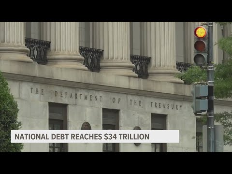 US national debt surpasses record high $34M