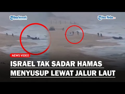 DETIK-DETIK HAMAS Sergap Tentara Israel,  Zionis Tak Sadar Hamas Menyusup Lewat Jalur Laut