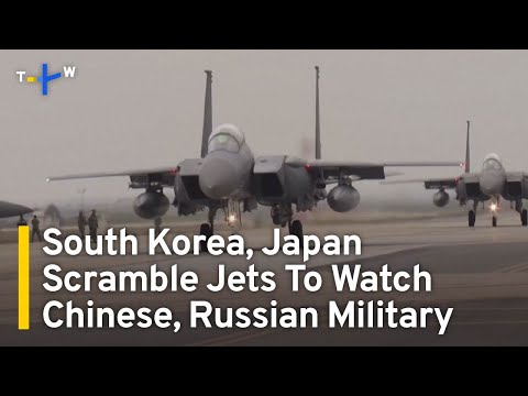 South Korea, Japan Scramble Jets To Monitor Chinese, Russian Military Movements | TaiwanPlus News