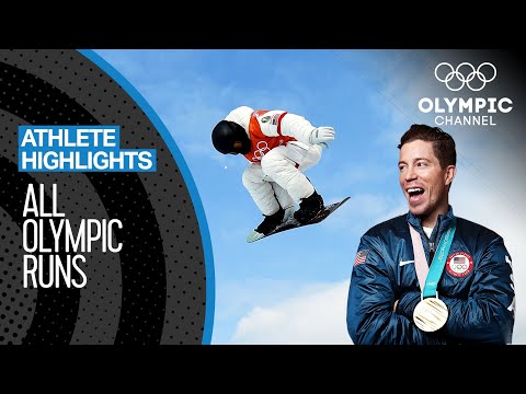 ALL Shaun White 🇺🇸 Olympic Snowboard runs | Athlete Highlights