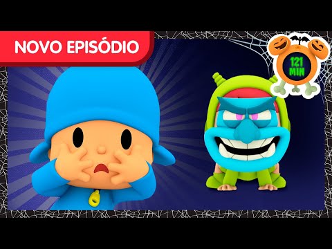 👹 POCOYO em PORTUGU&Ecirc;S do BRASIL - A M&aacute;scara Do Duende Do Dia Das Bruxas [121 min] DESENHOS ANIMADOS