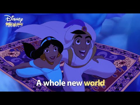 A Whole New World | Aladdin Lyric Video | DISNEY SING-ALONGS