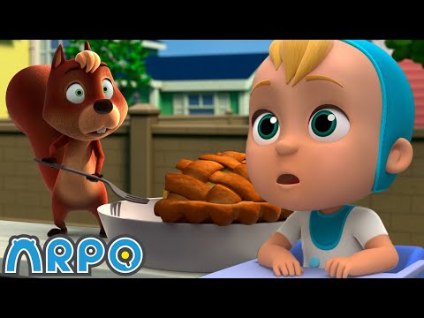 Who Ate The PIE!!! | Baby Daniel and ARPO The Robot | Funny Cartoons for Kids