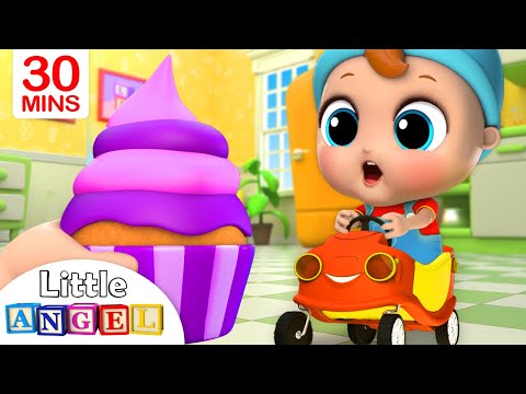 Yum Yum, Cupcakes! | Little Angel Nursery Rhymes and Kids Songs