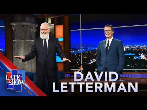 David Letterman to Stephen Colbert: &ldquo;You Make It Look Very Easy&rdquo;