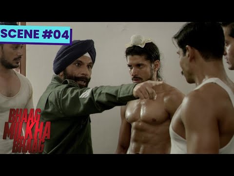 &quot;तू ऐसे सौ Sher Singh Rana को हरायेगा!&quot; ज़बरदस्त Inspirational Scene | Bhaag Milkha Bhaag