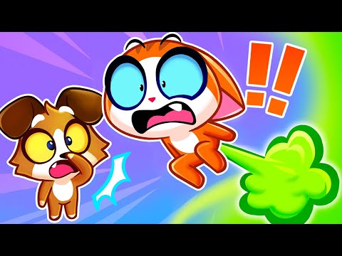 😱WHY DO WE BURP AND FART?😱 Funny Situations || Learning with Purr-Purr Stories