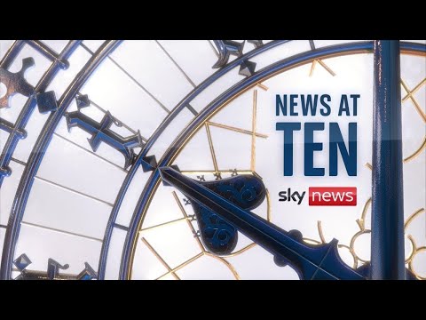 Sky News at Ten: Japan hit by powerful earthquake as thousands urged to take shelter