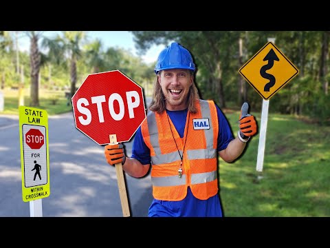 Kids Learn Road Safety | School Crossing Guard