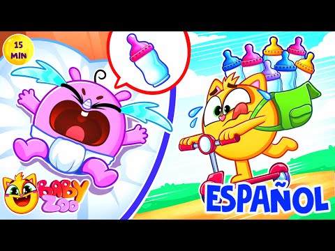 Canci&oacute;n de entregas para beb&eacute;s 😃🛴🍼| Divertidas canciones para ni&ntilde;os 😻🐨🐰🦁 por Baby Zoo Espa&ntilde;ol