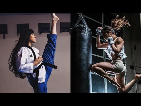 Best female martial artist | best fighters🔥🥊 | 16 shots