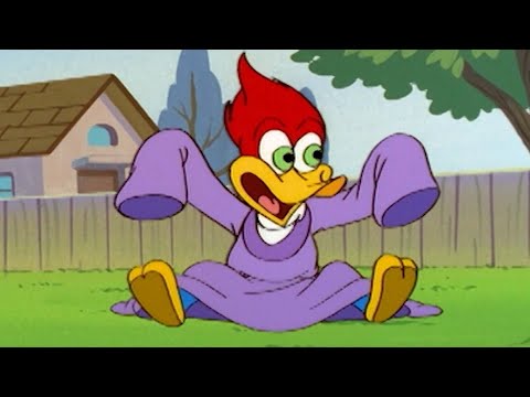 Woody plays dress up | Woody Woodpecker