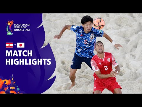 Tahiti v Japan | FIFA Beach Soccer World Cup 2021 | Match Highlights