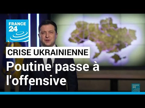 En Ukraine, Vladimir Poutine passe &agrave; l&rsquo;offensive, apr&egrave;s des mois de tensions diplomatiques