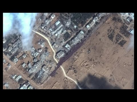 Exclusive Satellite Images Reveal Mass Exodus to Southern Gaza | News9