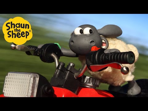 Shaun the Sheep 🐑 Quad Bike Timmy! - Cartoons for Kids 🐑 Full Episodes Compilation [1 hour]