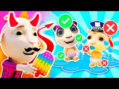 Baby Don't Cry! Boo Boo Song 🤕🚑 Be Brave Baby! Good Habits Nursery Rhymes, Kids Songs  and Cartoon