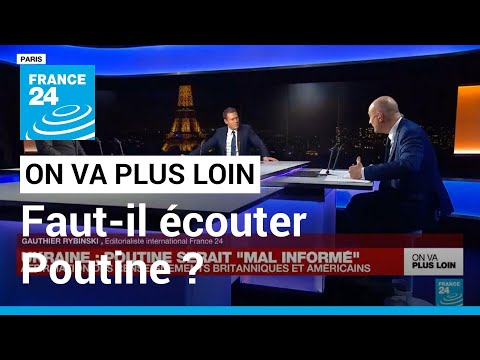 Gaz, humanitaire... faut-il &eacute;couter Poutine ? &bull; FRANCE 24