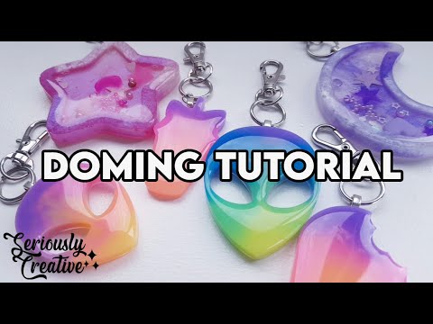 Resin Doming Tutorial - How To Get Your Resin Pieces Smooth and Shiny! | Seriously Creative