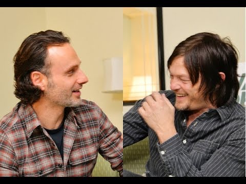 Norman Reedus prank on Andrew Lincoln is HILARIOUS!! The Walking Dead