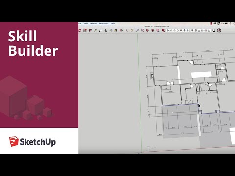 Drawing Exterior Walls in SketchUp - Skill Builder