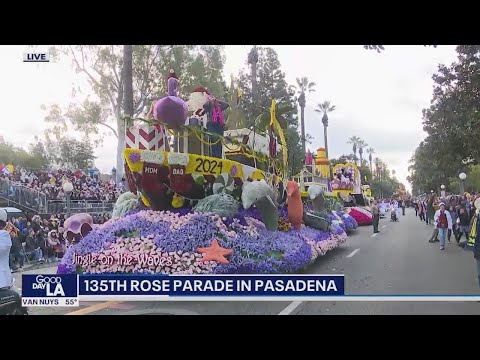 135th Rose Parade in Pasadena