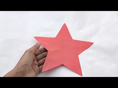 How To Make Simple &amp;amp; Easy Paper Star | DIY Paper Craft Ideas