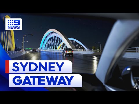 Sydney Airport bridge nears completion | 9 News Australia