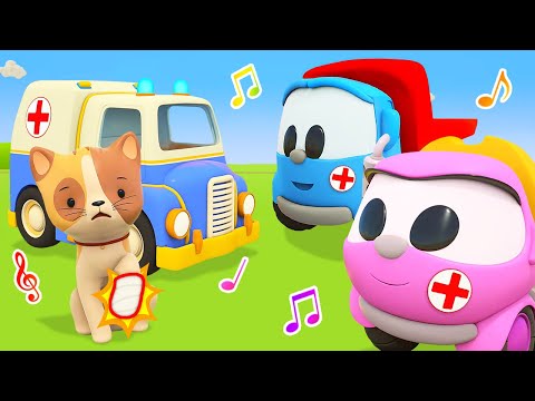 Sing with Leo! The Ambulance song for kids. Learn emergency vehicles. Leo saves the day.