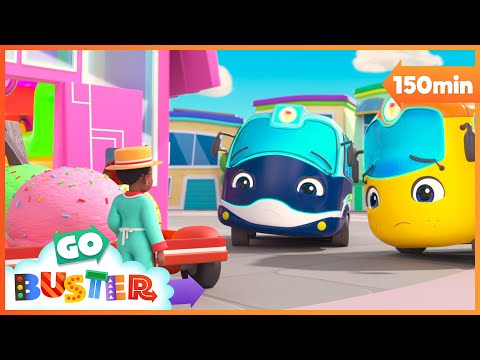 🍨 DON'T DO THIS! Ice Cream Thieves 🍨 | Go Learn With Buster | Videos for Kids