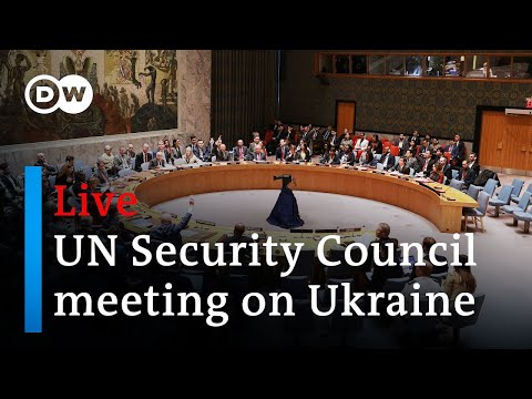 Live: UN Security Council meeting on Ukraine | DW News