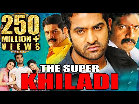 The Super Khiladi (Brindavanam) Telugu Hindi Dubbed Full Movie | Jr NTR, Kajal Aggarwal, Samantha