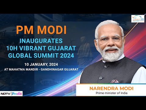 Vibrant Gujarat Summit LIVE | PM Modi LIVE From Gujarat | Vibrant Gujarat Summit 2024 LIVE