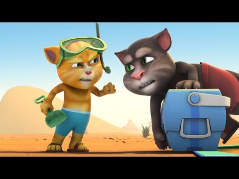 Beach Day in the Desert - Talking Tom &amp; Friends | Season 5 Episode 9