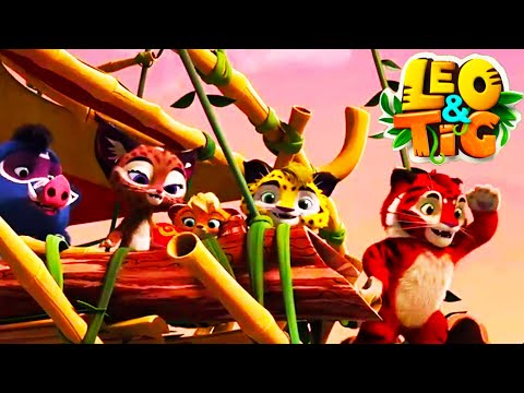 LEO and TIG 🦁 🐯 The Way Home ✨ NEW EPISODE 💚 Moolt Kids Toons Happy Bear