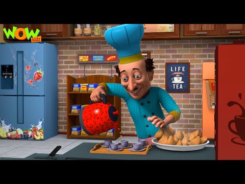 Chaiwala In Juhu Beach | Motu Patlu New | S13 | Cartoons For Kids | 