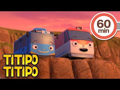 [1 घंटा] TITIPO TITIPO🚂 l सर्वश्रेष्ठ एपिसोड संग्रह #8 l Hindi Cartoons l टीटीपो टीटीपो हिंदी