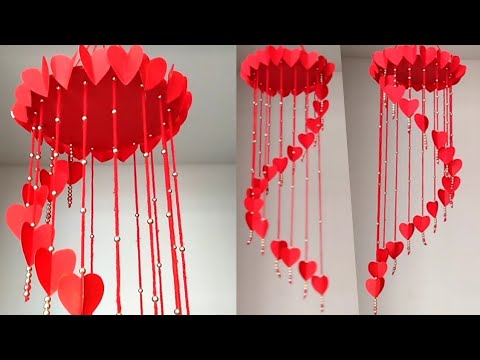 DIY  Valentine's Day Crafts Idea I Wall Hanging Crafts Idea I Room Decoration Idea I Our Sweet Mom