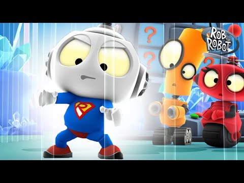 Super Rob to the Rescue! ? | Rob The Robot | Preschool Learning