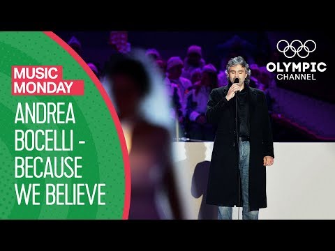 Andrea Bocelli - Because We Believe (Ama Credi E Vai) - Torino 2006 Closing Ceremony |&nbsp;Music Monday