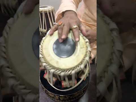 Remove powder on OLD TABLA &amp; OPEN TABLA SOUND BEST TABLA TRICKS