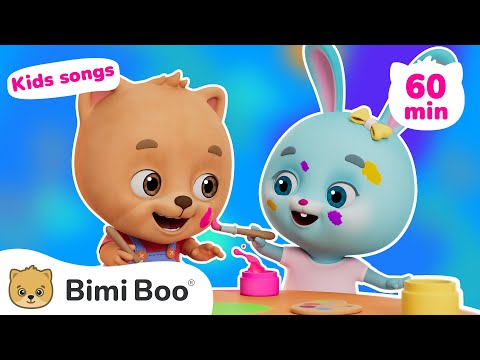 Colors Song +  More Kids Songs &amp; Nursery Rhymes | Bimi Boo